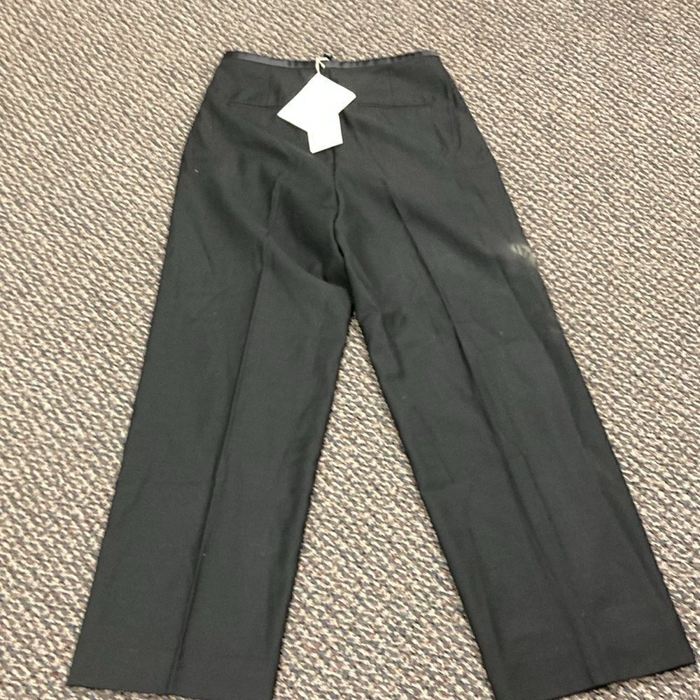 J.Crew Collection pleated wide-leg tuxedo pant in Italian wool - Picture 8 of 10